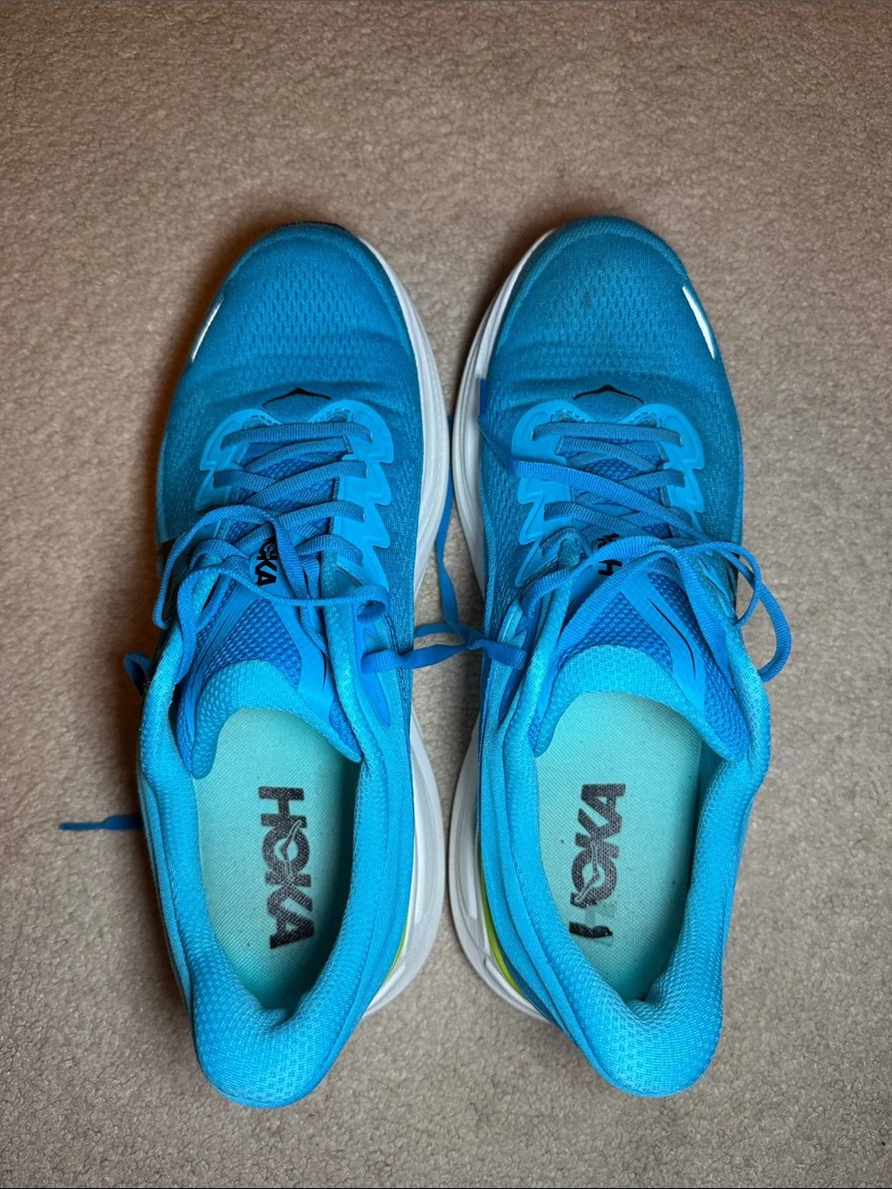 Men’s Hoka Blue Bondi 9 Running Sneakers - Lightweight Comfort